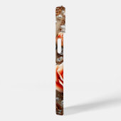 Sierlijk Gouden Frame met Rozen Case-Mate iPhone Case (Achterkant / Rechts)