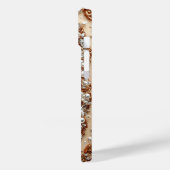 Sierlijk Gouden Frame met Rozen Case-Mate iPhone Case (Achterkant / Links)