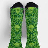 Sierlijk groen Grinch-patroon Sokken (Top)