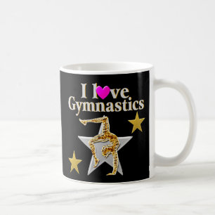 SIERLIJK GYMNASTMEISJE KOFFIEMOK