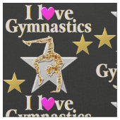 SIERLIJK GYMNASTMEISJE STOF (Close Up)