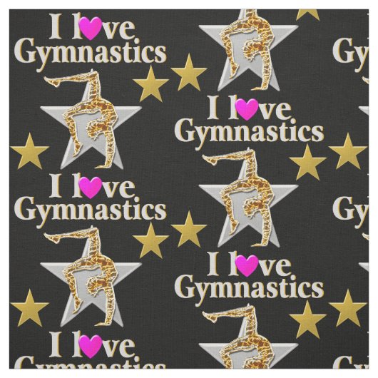 SIERLIJK GYMNASTMEISJE STOF (Swatch)
