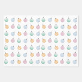 sierlijk inpakpapier vel (Voorkant)