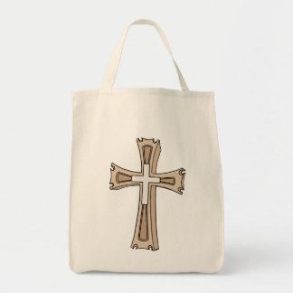 Sierlijk Kruis Wapenschild Tote Bag