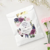 Sierlijk lavendel paarse bloem bloei DANK JE WEL Bedankzakje (Gezegeld)