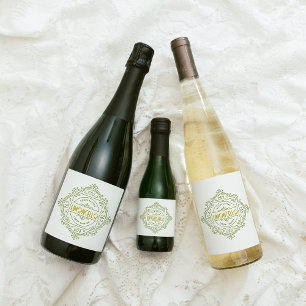 Sierlijk Logo Frame Limoncello Likeurfles Etiket