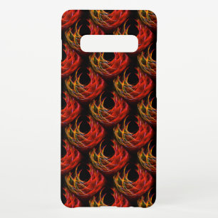 Sierlijk modern boho elegant abstract kunstpatroon samsung galaxy s10+ hoesje