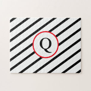 Sierlijk Monogram Legpuzzel