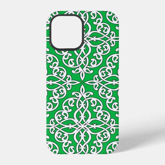 Sierlijk naadloos patroon.  iPhone hoesje (Achterkant)