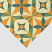 Sierlijk naadloos retro patroon tissuepapier (Detail)