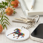 sierlijk paard sleutelhanger (Voorkant Rechts)