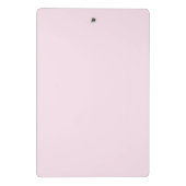 Sierlijk roze lintpatroon mini klembord (Achterkant)