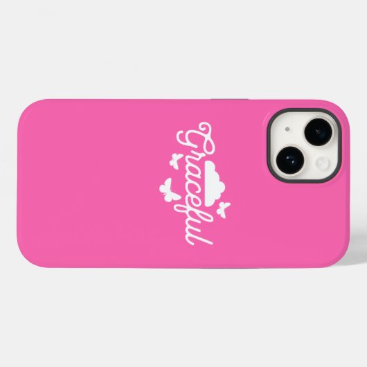 Sierlijk - Roze telefoonhoesje Case-Mate iPhone Case (Achterkant (horizontaal))