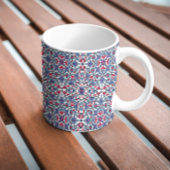 Sierlijk Turks Tegelpatroon  Koffiemok