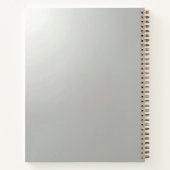 Sierlijk Vergulde Lijst Notitieboek (Achterkant)