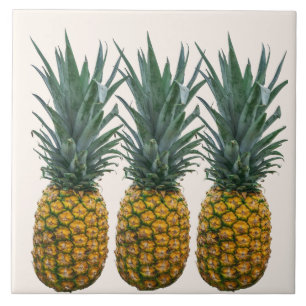 Sierlijke Ananas Tropische Keramische Tegel Tegeltje