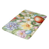 Sierlijke appelbloesem, tulpen en paaseieren badmat (Gekanteld)