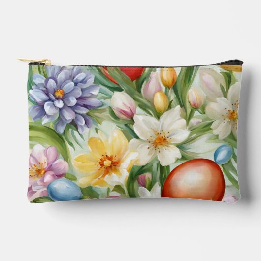 Sierlijke appelbloesem, tulpen en paaseieren etui (Voorkant)