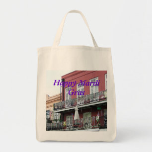 Sierlijke balkons van het Franse Kwartier Tote Bag