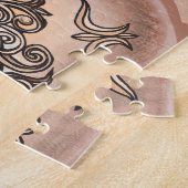 Sierlijke Birman kat legpuzzel (Zijkant)