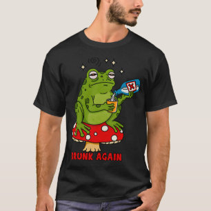 Sierlijke Blauwe Geit Bloemrijke Keltische Knoop T-shirt