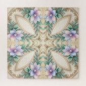 Sierlijke Bloemen Legpuzzel (Horizontaal)