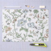 Sierlijke Bloemen met Honingbijen Pastel Tissuepapier (Craft)