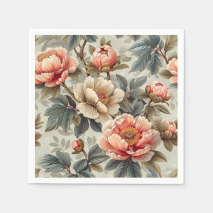  sierlijke bloemen servet