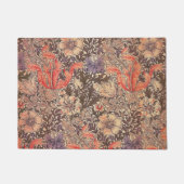 sierlijke bloemenprint deurmat (Voorkant)