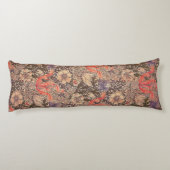  sierlijke bloemenprint lichaamskussen (Achterkant)
