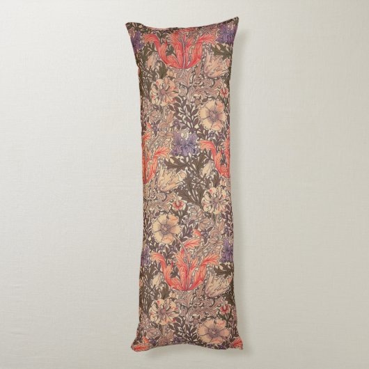  sierlijke bloemenprint lichaamskussen (Achterkant (Verticaal))