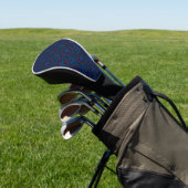 Sierlijke bloemtegels patroon golfheadcover (Insitu)