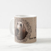 Sierlijke Bloodhound Mok (Voorkant links)