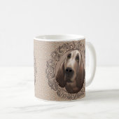 Sierlijke Bloodhound mok (Voorkant rechts)