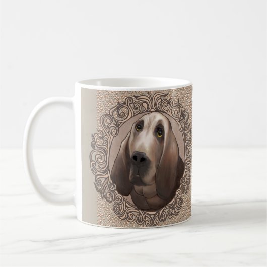 Sierlijke Bloodhound mok (Links)
