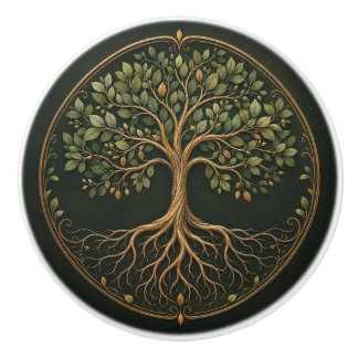 Sierlijke botanische boom, levensboom, knop