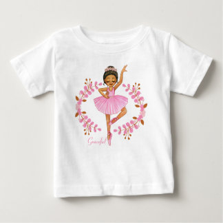 Sierlijke Brunette Ballerina T-shirt