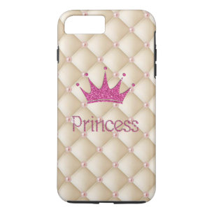 Sierlijke Chic Parels, Tiara, Prinses, Glitterend Case-Mate iPhone Case