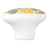 Sierlijke citrus keramische knoppen (Zijkant)