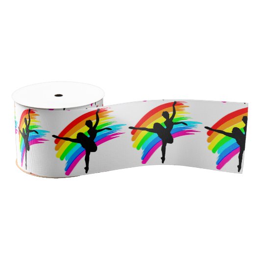 SIERLIJKE DANSERES GROSGRAIN LINT (Spoel)