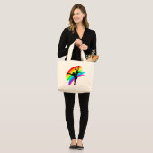 SIERLIJKE DANSERES GROTE TOTE BAG (Voorkant (model))
