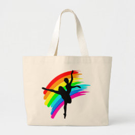 SIERLIJKE DANSERES GROTE TOTE BAG