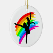 SIERLIJKE DANSERES KERAMISCH ORNAMENT (Rechts)