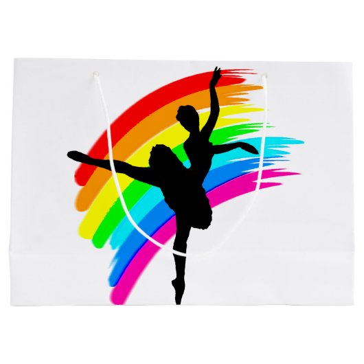 SIERLIJKE DANSERES LARGE CADEAUTASJE (Achterkant)