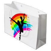 SIERLIJKE DANSERES LARGE CADEAUTASJE (Achterkant Gekanteld)