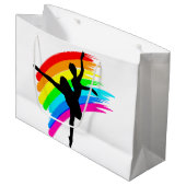 SIERLIJKE DANSERES LARGE CADEAUTASJE (Voorkant Gekanteld)