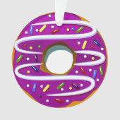 Sierlijke Doughnut / Donut Ornament (voorkant)