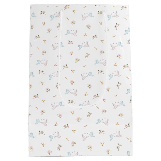 sierlijke duiven medium cadeauzakje (Achterkant)