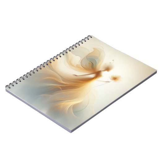 sierlijke engel notitieboek (Linkerzijde)