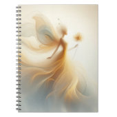 sierlijke engel notitieboek (Voorkant)